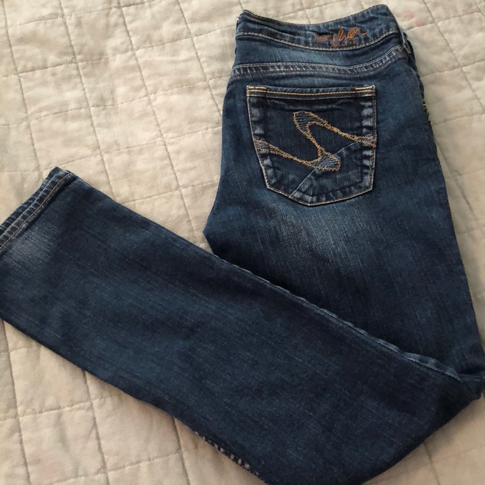 Silver jeans